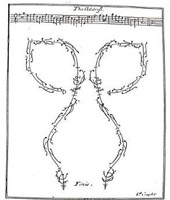 バロックダンス舞踏譜